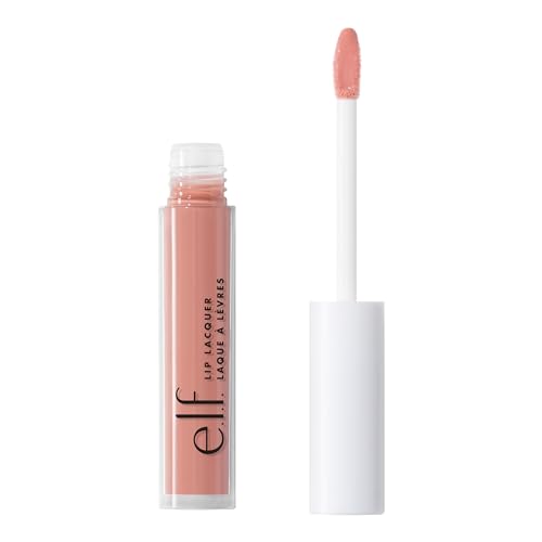 Glossy Glam: Discover the Allure of e.l.f. Lip Lacquer in Whisper Pink