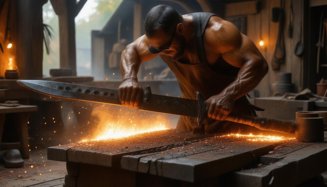 Mastering the Blade: The Epic Journey of the Sawback Hunting Sword in Forged in Fire Season 5