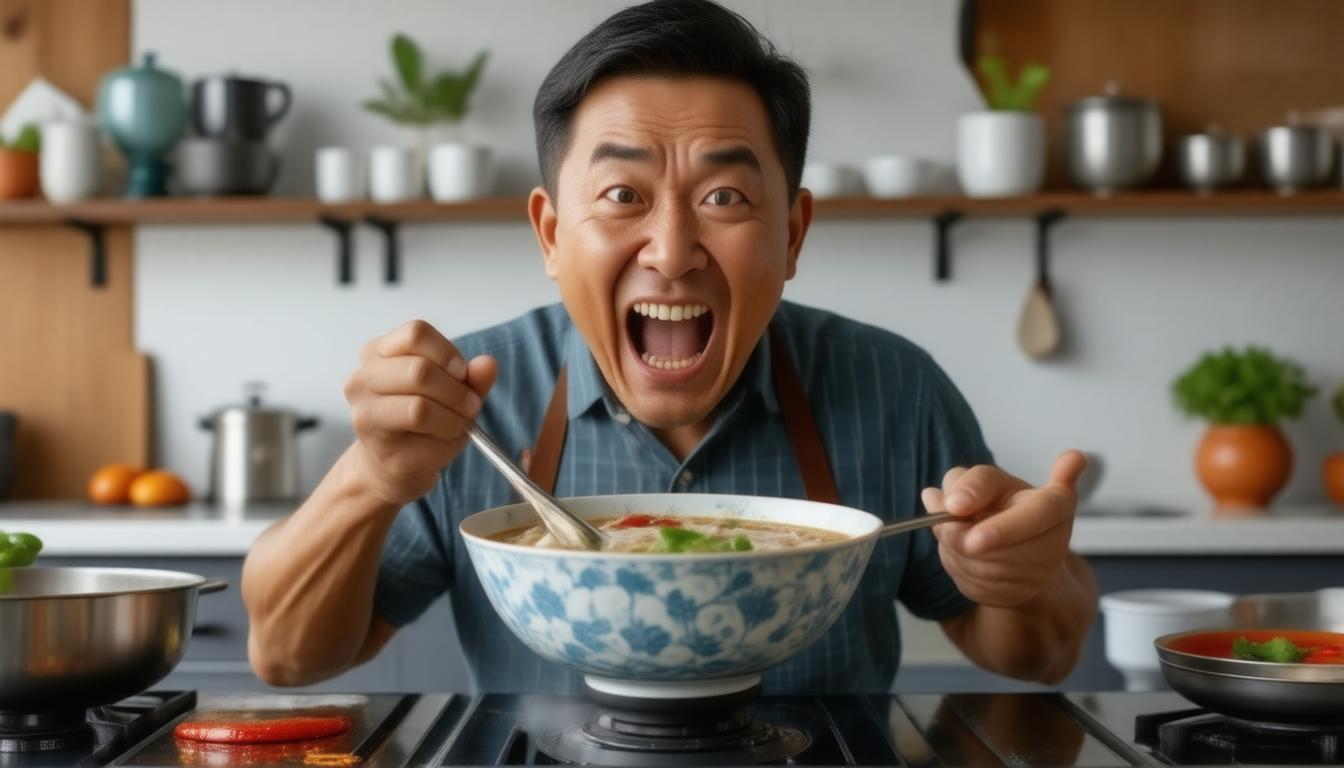Uncle Roger Gets Candid: A Hilarious Critique of Jamie Oliver's Pho Masterpiece