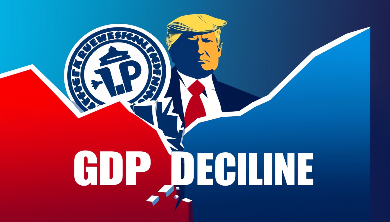 Economic Unraveling: What the Fed's GDP Decline Forecast Means for Trump's Legacy